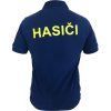 19170 1 polokosela kratky rukav modra 100 bavlna napis hasici