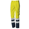 19311 nohavice nehorlave supertech high visibility yellow navy