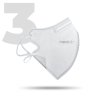 19407 pratelny respirator ffp2 ce pansky damsky biely 3 ks v baleni