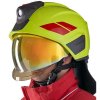 20253 zasahova prilba rosenbauer heros h30 zlaty stit zatylnik kandahar okuliare vnutorne led svietidlo pozicne svetlo a polepy