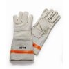 Tréningové rukavice, EN388, CAT I, hov.lícovka, lumin.páska (Veľkosť 10)