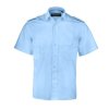 košela kratky rukav modra