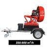 Firefighting large flow fan EASY 2000 trailer mounted