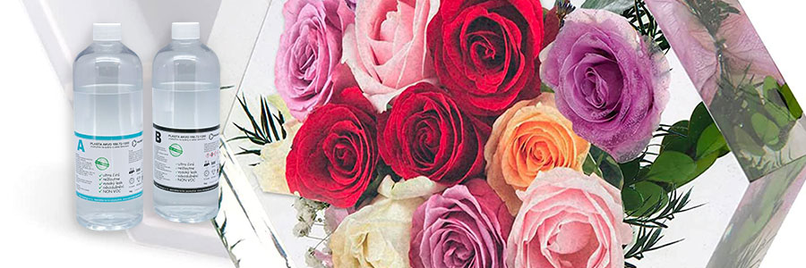 Pryskyřice na velké dekorace