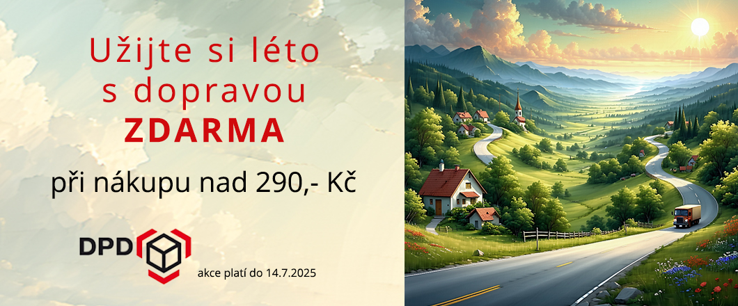 Doprava zdarma nad 290 Kč
