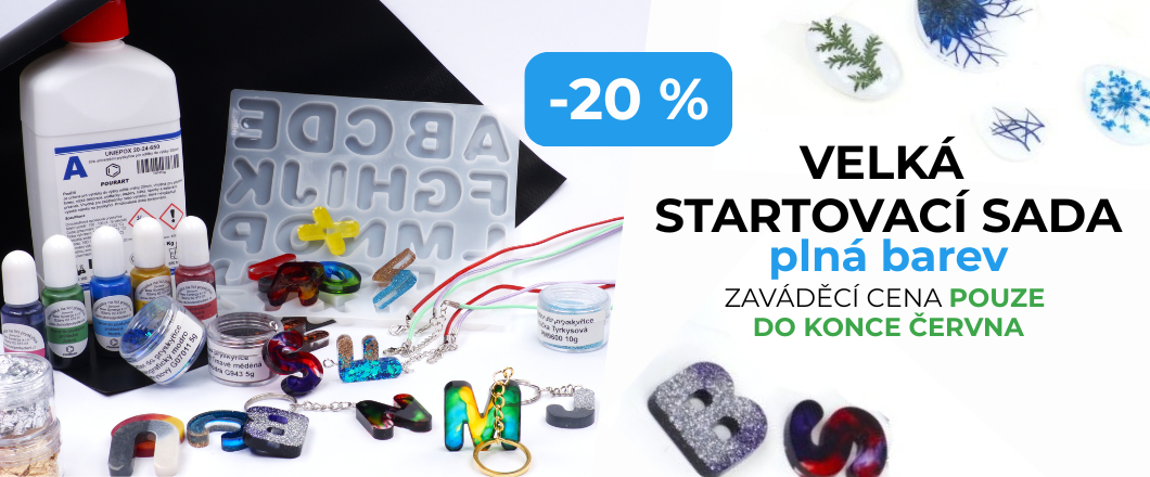 Velká startovací sada plná barev