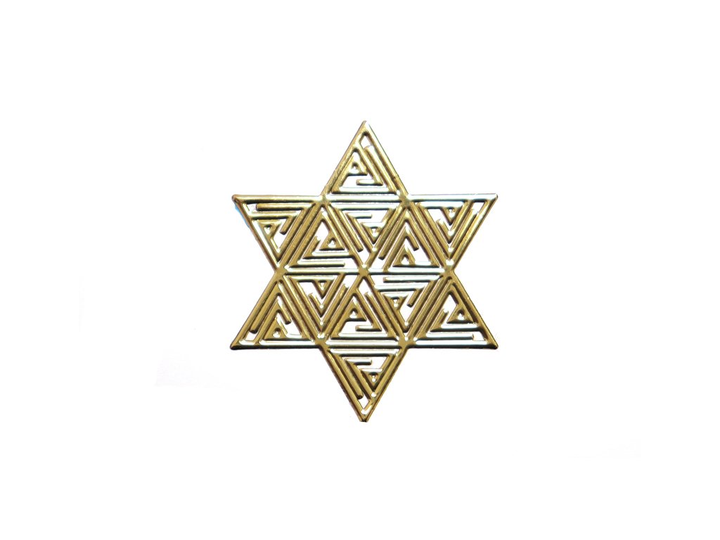 Symbol na orgonity samolepící zlatý SZ45 25mm 1ks