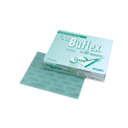 Smirkový papír pro ruční broušení 72x125 mm Assilex 20 zrno K2000 2 ks
