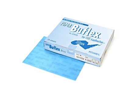 Smirkový papír pro ruční broušení 72x125 mm Assilex 25 zrno K2500 2 ks