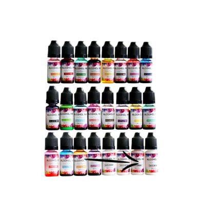 Alkohol inkoust do pryskyřice RP White II 20 TYP C 10ml