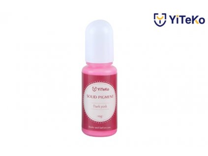 Tekutý pigment solid color YiTeKo Dark pink 02 10ml