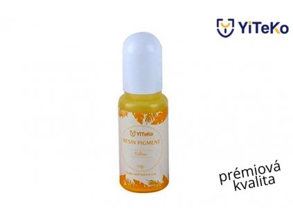 Křišťálová barva do pryskyřice YiTeKo Yellow 06 10ml