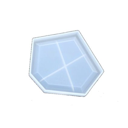 Silikonová forma podtácek nepravidelný Hexagon TYP 65 135x125mm