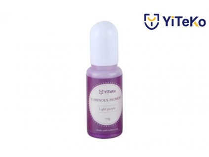 Svítící pigment do pryskyřice YiTeKo Light Purple 01 10ml