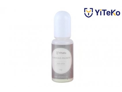 Svítící pigment do pryskyřice YiTeKo Jade White 07 10ml