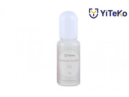 Svítící pigment do pryskyřice YiTeKo White 08 10ml