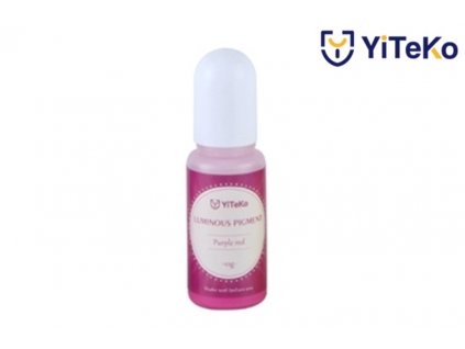 Svítící pigment do pryskyřice YiTeKo Purple Red 13 10ml