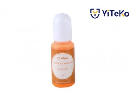Svítící pigment do pryskyřice YiTeKo Orange Yellow 15 10ml