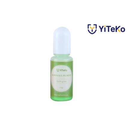 Svítící pigment do pryskyřice YiTeKo Apple Green 16 10ml