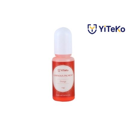 Svítící pigment do pryskyřice YiTeKo Orange 19 10ml