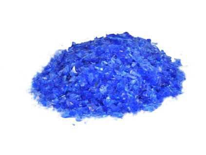 Skleněná drť Crystal Blue DM1030 1-3 mm 200g