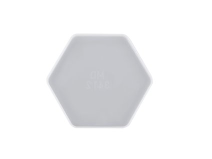 Silikonová forma Podtácek hexagon plné dno JS3412 126x141mm