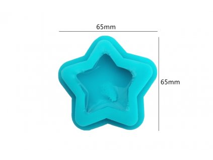 Silikonová forma Imitace krystal SFB980-17 65x65mm