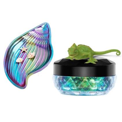Metalické vločky Chameleon Lime CH3070 0,3g