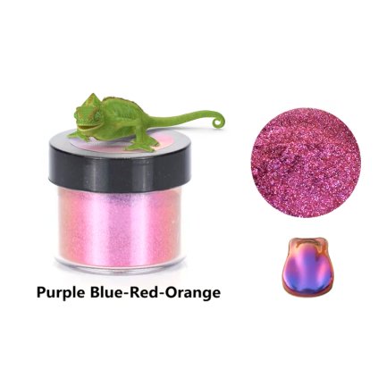 Metalický prášek Chameleon Purple Blue Red Orange OS9107 5g