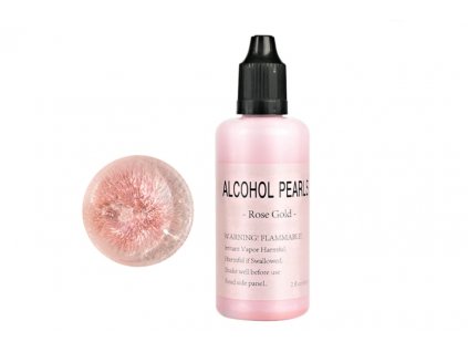 Alkoholový inkoust perleťový XC826-12 AIP Rosegold 15ml
