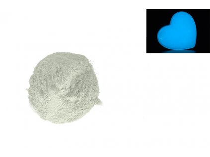 Svítící prášek bílý - modrá záře Sky Blue OSB237 10g