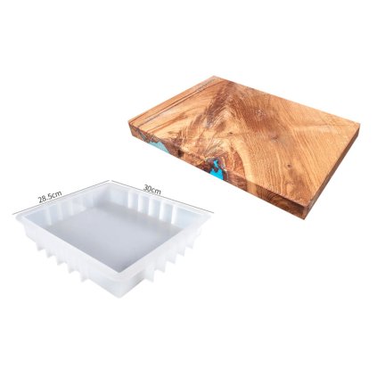 Silikonová forma Kvádr XC128-14 285x300mm