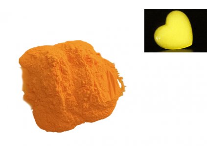 Svítící prášek oranžový - oranžová záře Orange OSB155 10g