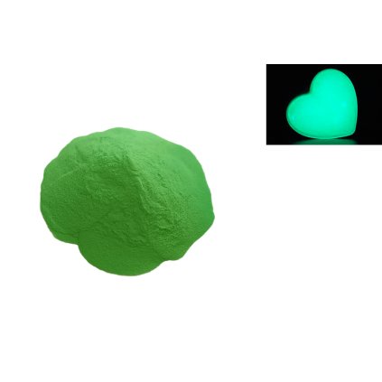 Svítící prášek zelený - zelená záře Green OSB156 10g