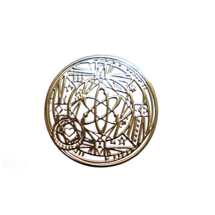 Symbol na orgonity samolepící zlatý SZ14 30mm 1ks