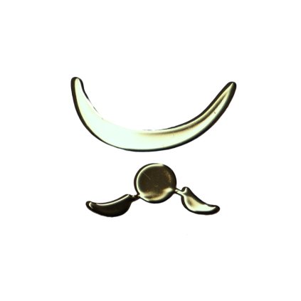 Symbol na orgonity samolepící zlatý KAL101 20mm 1ks