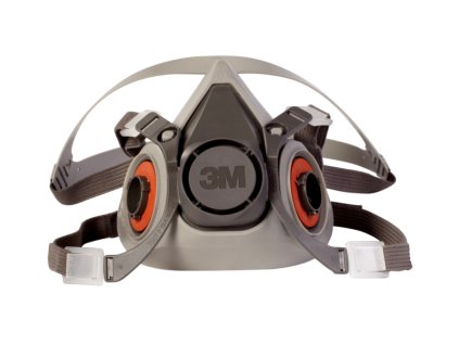 3M 6200 Filtrační polomaska pro dva ochranné filtry, pro opakované použití, střední velikost