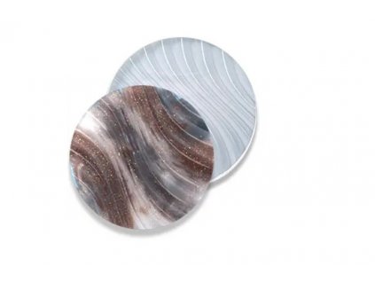 Silikonová forma na podtácek 322-71 Kruh vlny - negativ 105x105mm