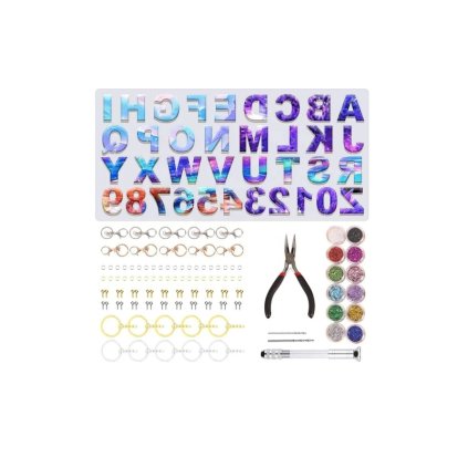 Silikonová forma ABCD1234 SADA 106 dílů XC724-38 365x195mm