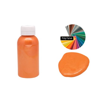 Akrylová barva Poly Farve 37 Oranžová perleťová 100g