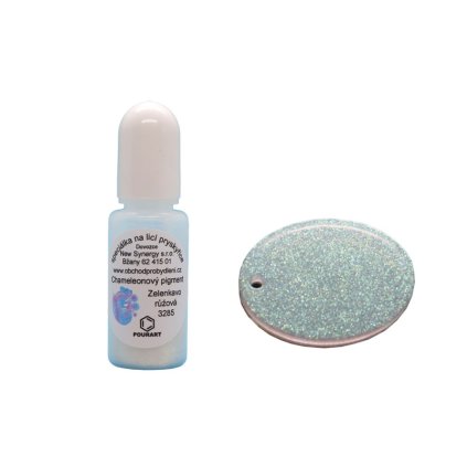Chameleonový pigment 3285 Zelenkavo růžová 10ml