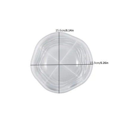 Silikonová forma 1007-2 Podtácek Kámen 156x159mm