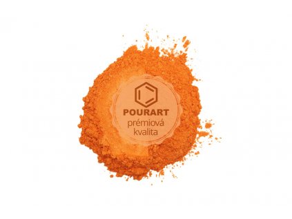 Metalický prášek DK412 Pearl Tangerien Orange 10g