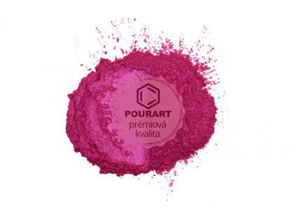 Metalický prášek DK418 Pearl Redish Magenta 10g