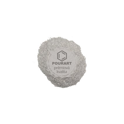 Metalický prášek DK80 Crystal Bright White 10g