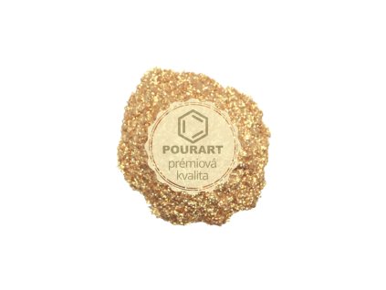 Metalický prášek 33 Pearl Golden Gold 10g