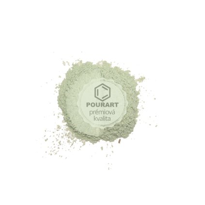Metalický prášek DK133 Aurora White Green Light 10g