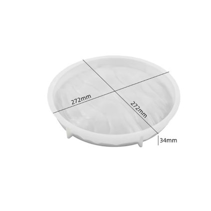 Silikonová forma 231026-5 Podnos Vlny 2 272mm