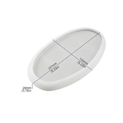 Silikonová forma XC231008-8 Tác nepravidelný 237x133mm