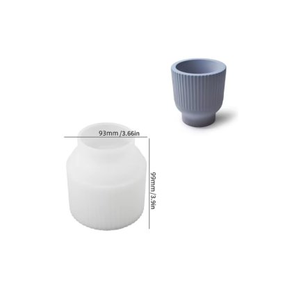 Silikonová forma XC1108-4-3 Dóza na síčky 99x93mm